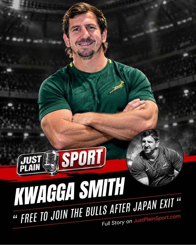Kwagga Smith in the Springbok jersey, the loose forward now linked with a move to the Bulls