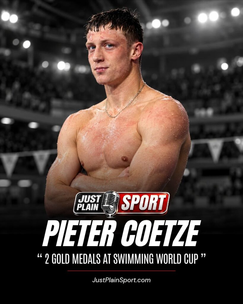 Pieter Coetze - Swimming World Cup